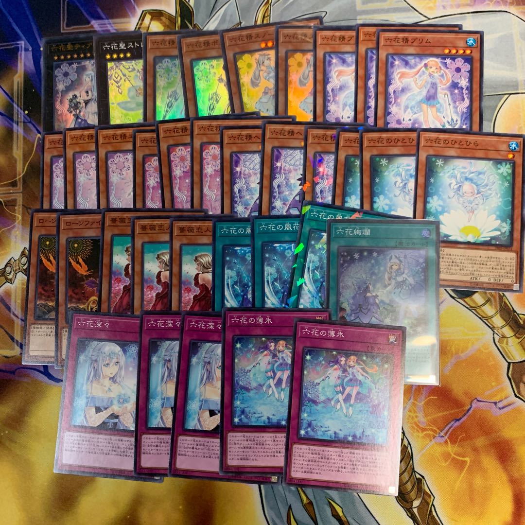 六花デッキパーツ　六花絢爛　ティアドロップ