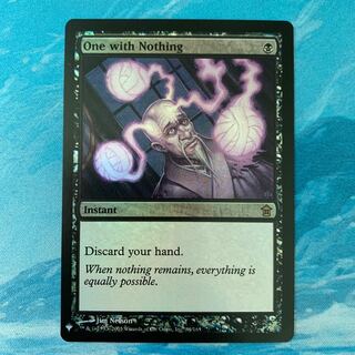 MTG foil One with Nothing