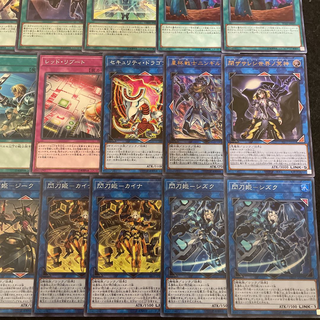 遊戯王 閃刀姫 ガチ構築済みデッキ40枚+EX15枚