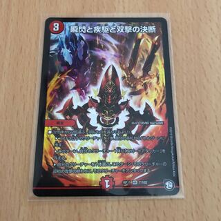 瞬閃と疾駆と双撃の決断