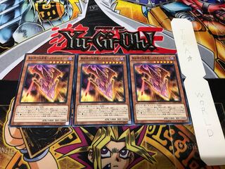 真紅眼の凶星竜-メテオ・ドラゴン ノーマル 3枚セット てら