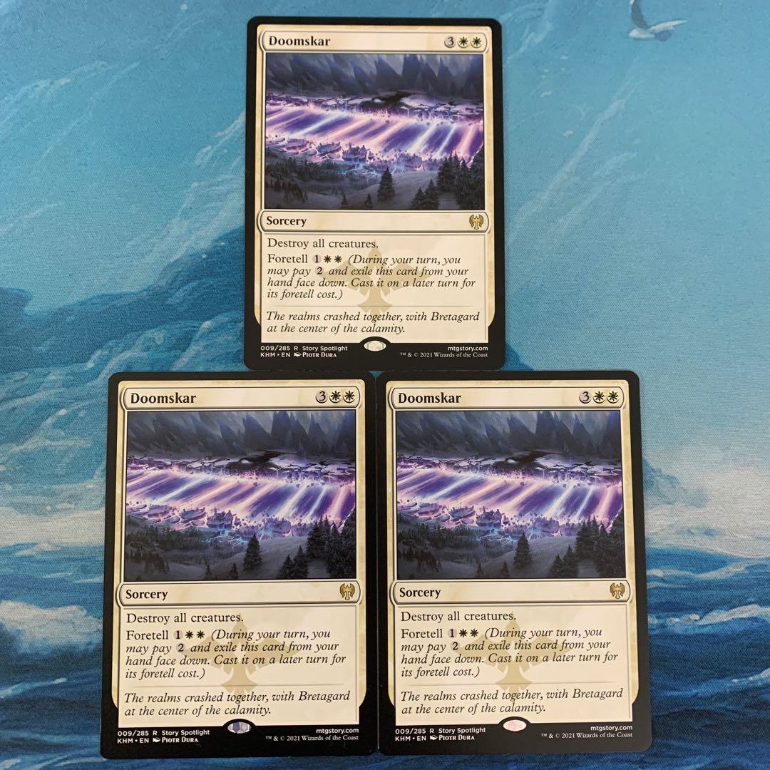 ♢MTG 3 cards Doomskar
