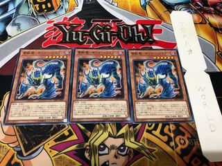 雷獣龍-サンダー・ドラゴン ノーマル 3枚セット てら