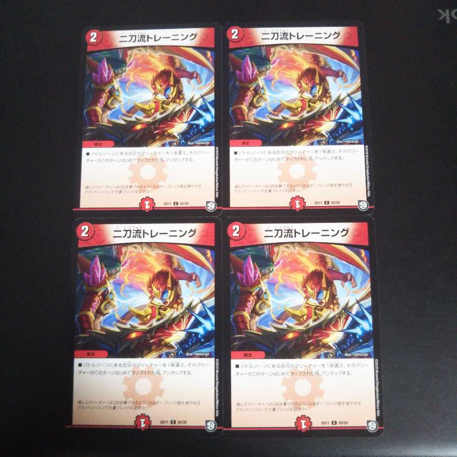 二刀流トレーニング 4枚