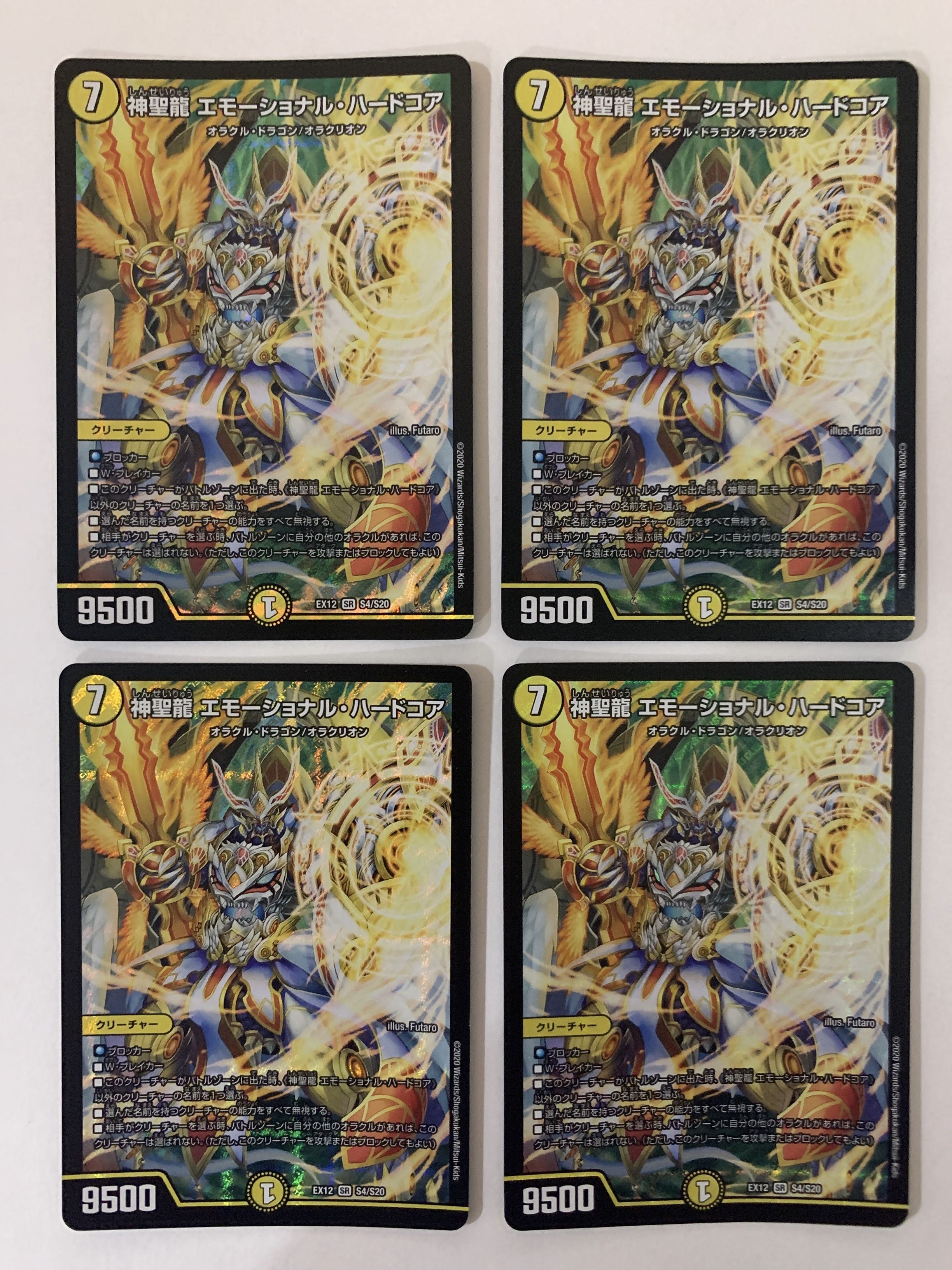 神聖龍 エモーショナル・ハードコア 4枚