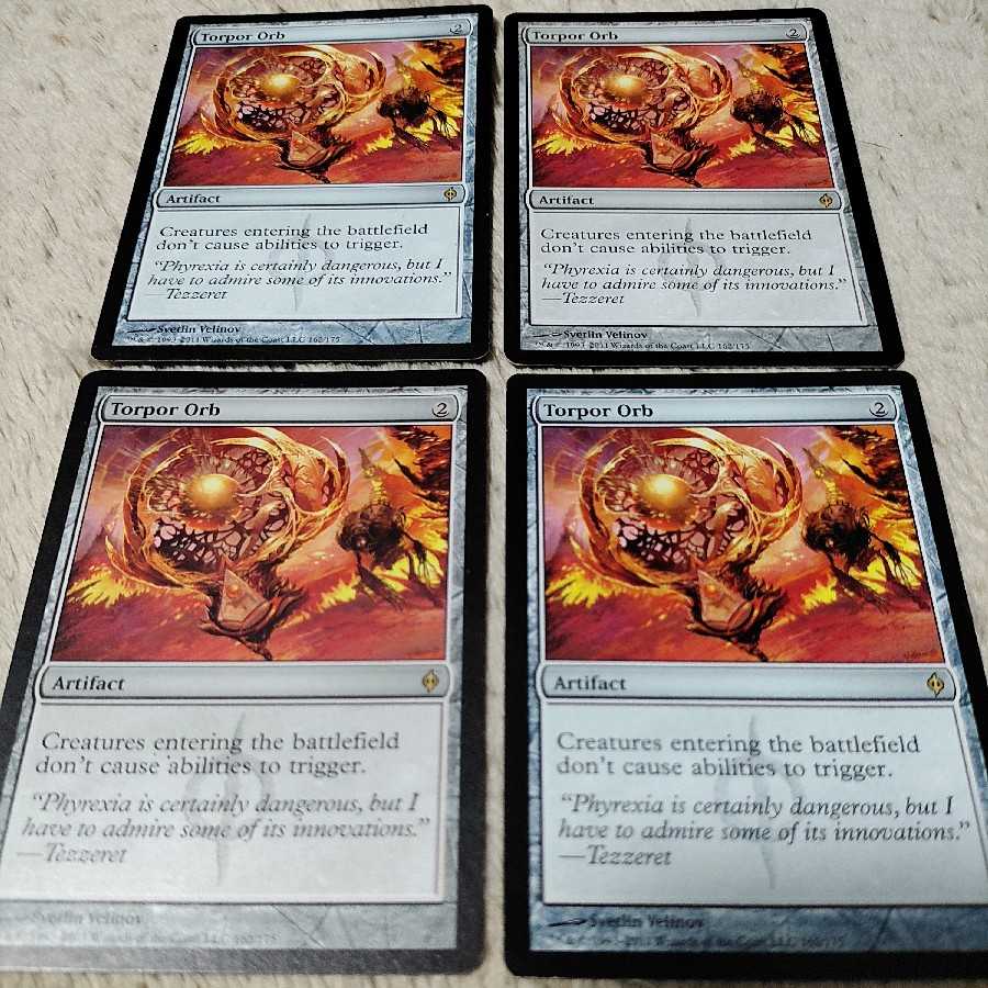 MTG 倦怠の宝珠　英語4枚セット