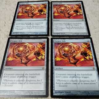 MTG 倦怠の宝珠　英語4枚セット