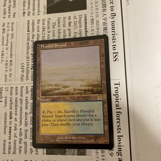 MTG 溢れかえる岸辺　英語　旧枠