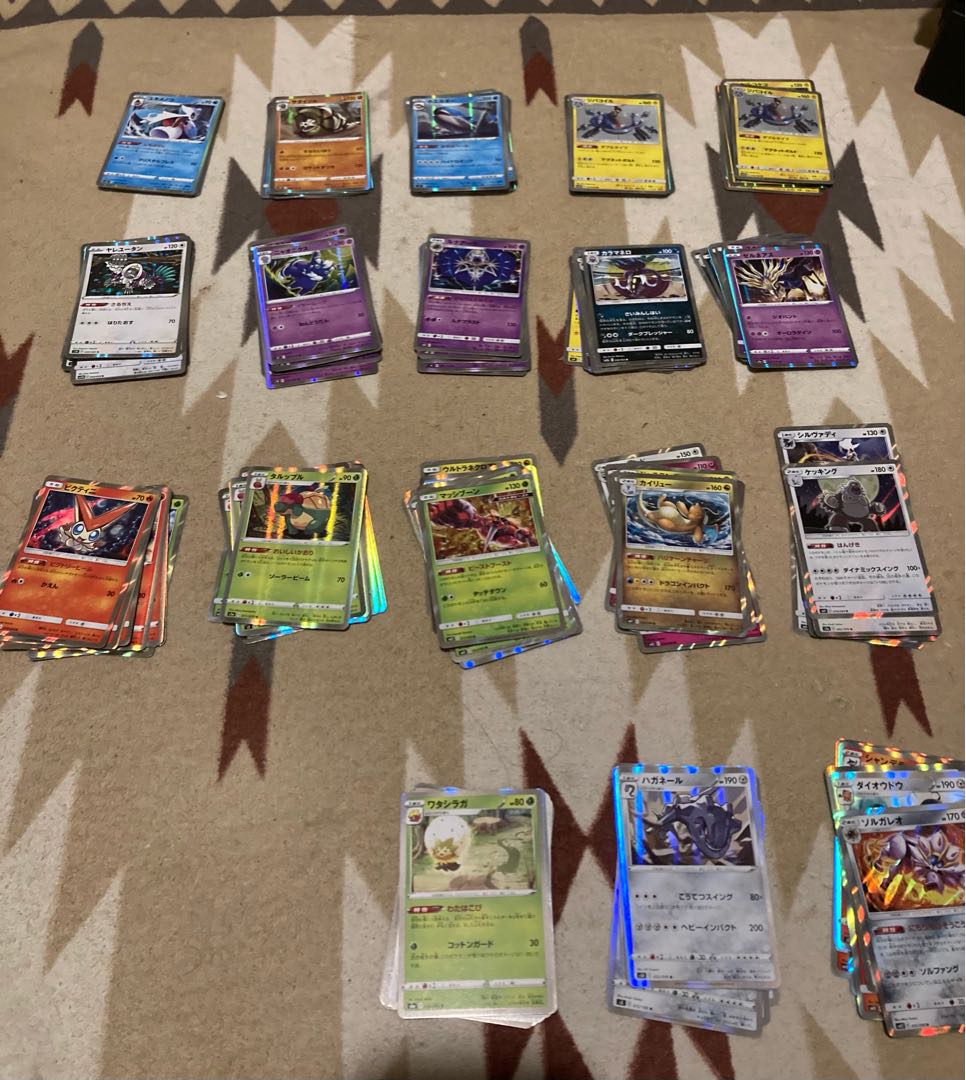 @テア様 ポケモンカードR180枚 ホロ、ミラー100枚