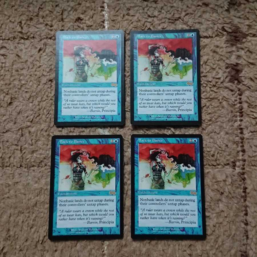 MTG 基本に帰れ 英語 4枚セット