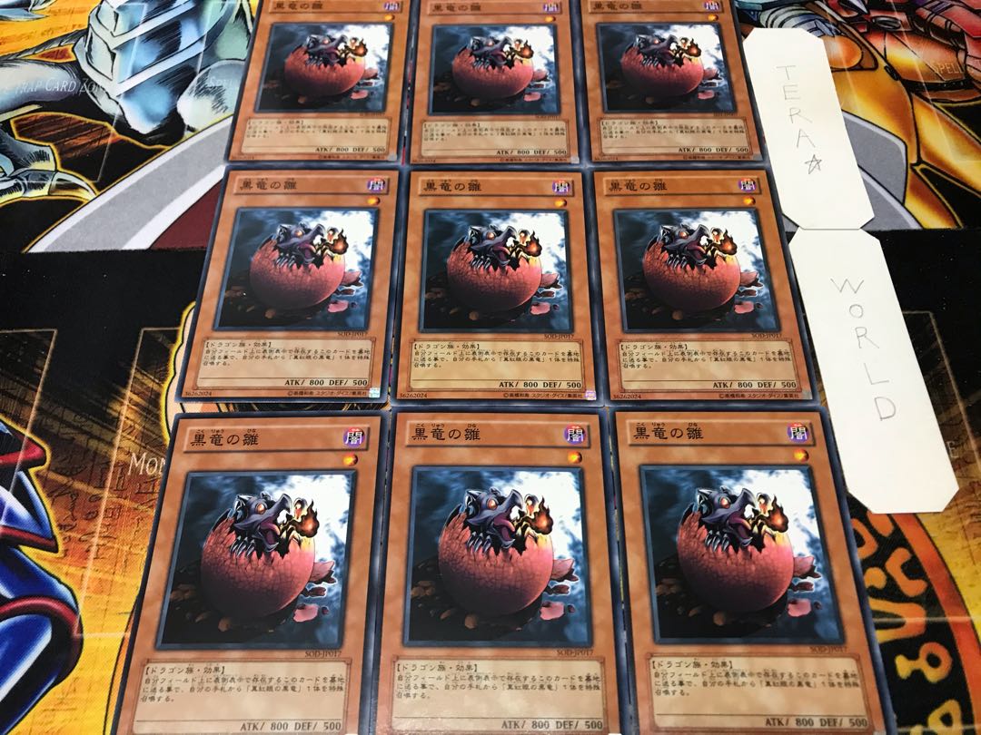 黒竜の雛 ノーマル 9枚セット てら