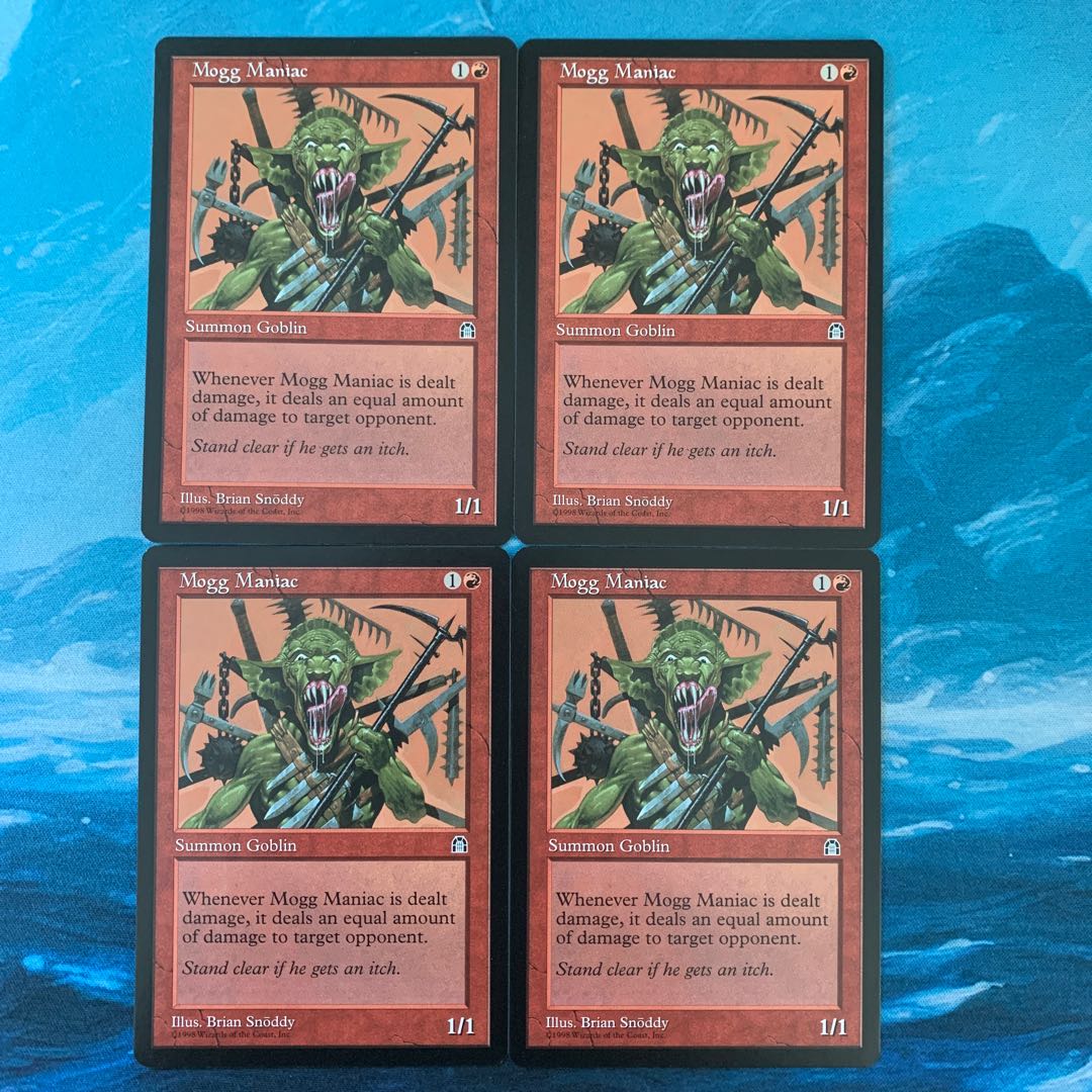 MTG 4 Mogg Maniac