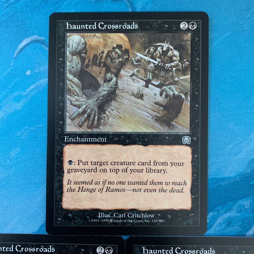 MTG 3 Haunted Crossroads