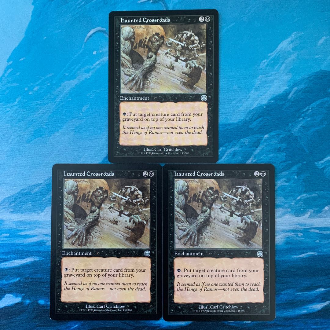 MTG 3 Haunted Crossroads