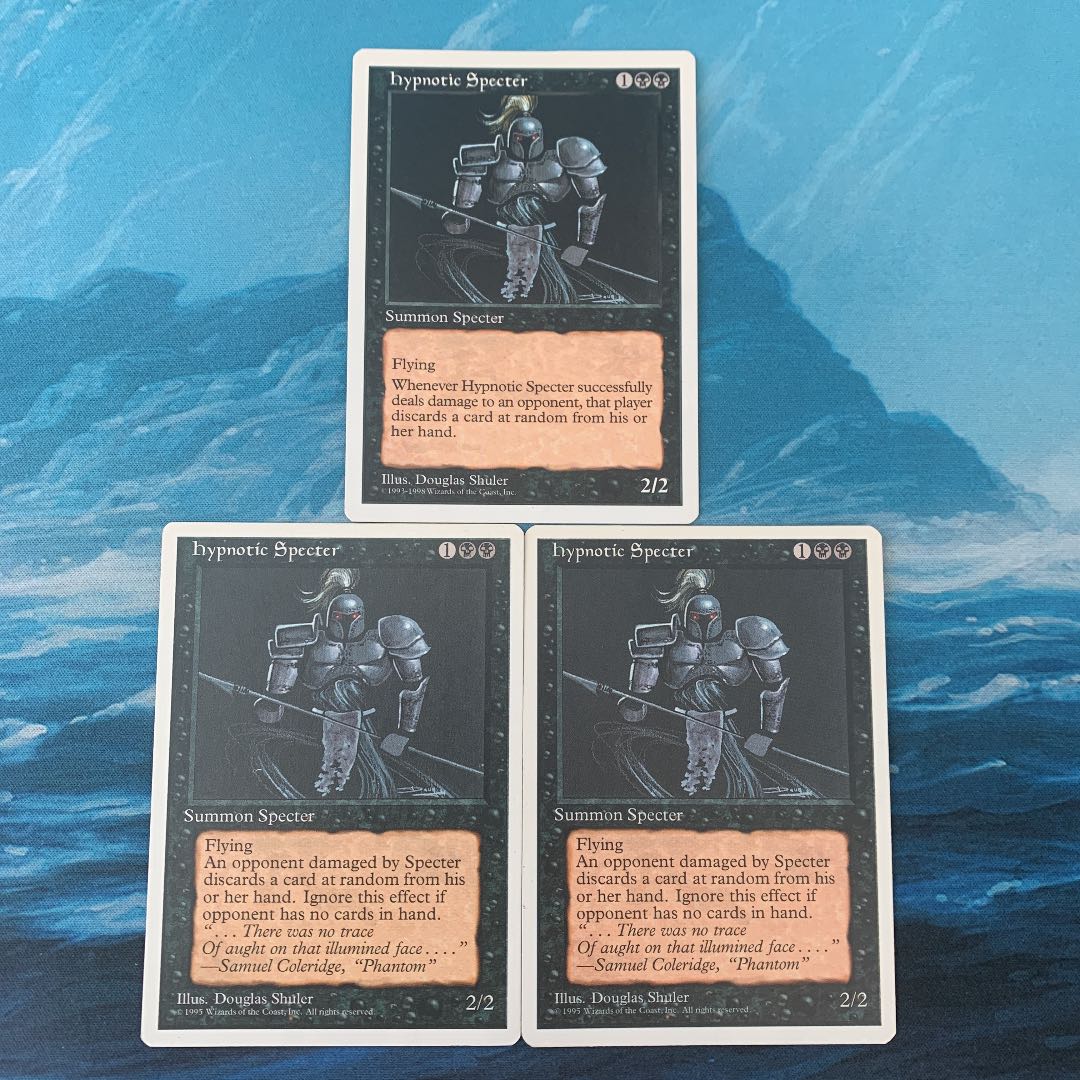 MTG 3 Hypnotic Specter
