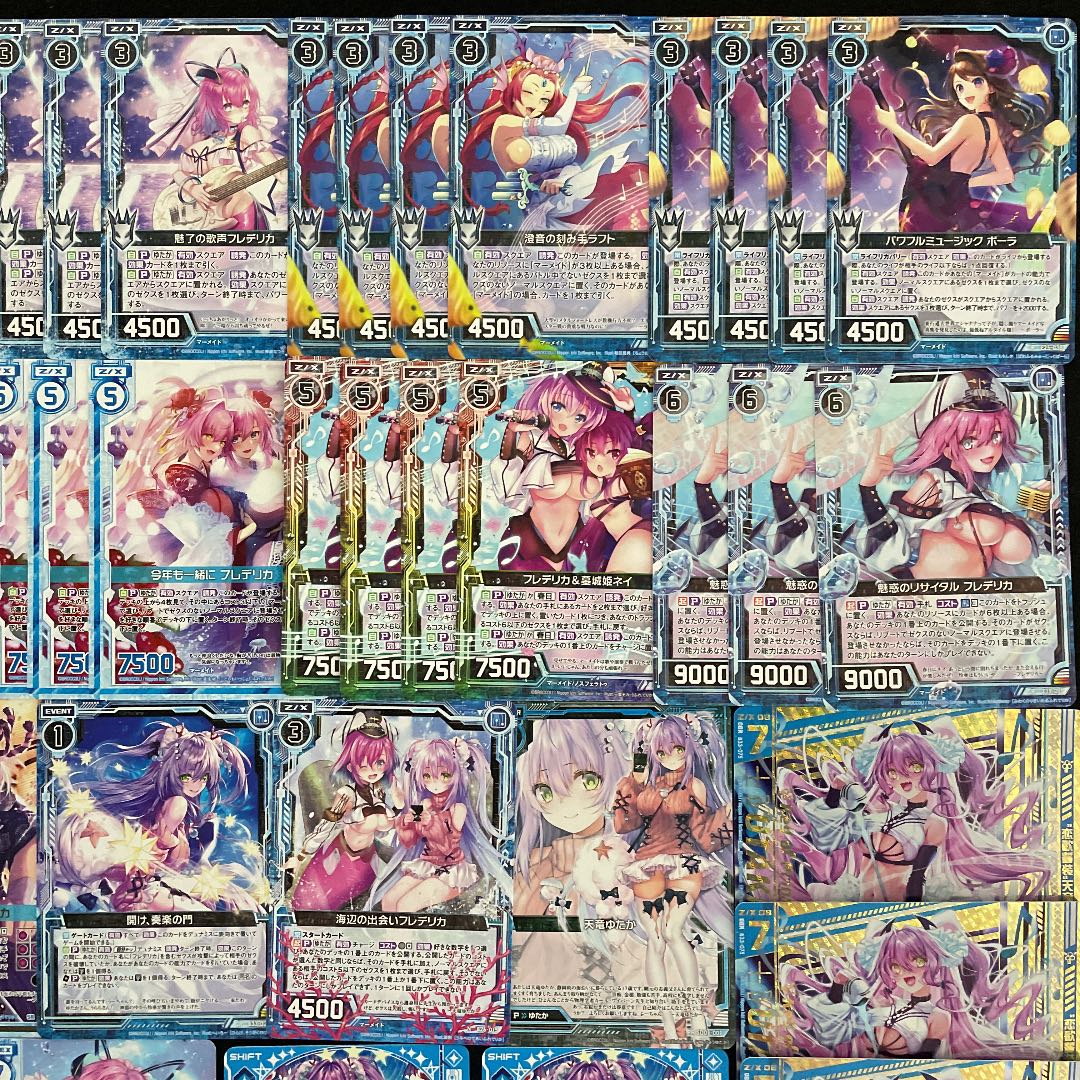 【Z/X】No.211 天竜ゆたか フレデリカ マーメイド デッキ ゼクス