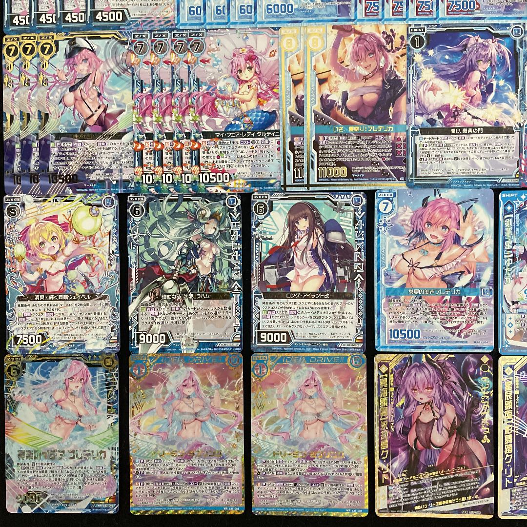【Z/X】No.211 天竜ゆたか フレデリカ マーメイド デッキ ゼクス