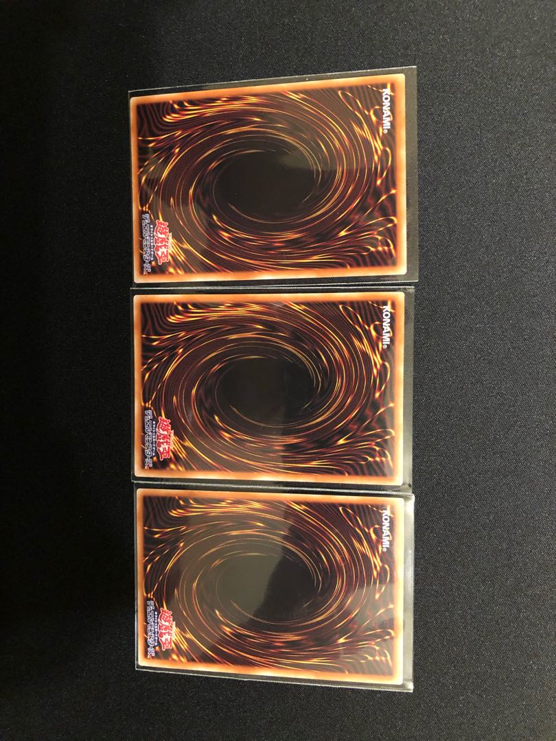 遊戯王　溟界の蛇睡蓮　３枚セット SR