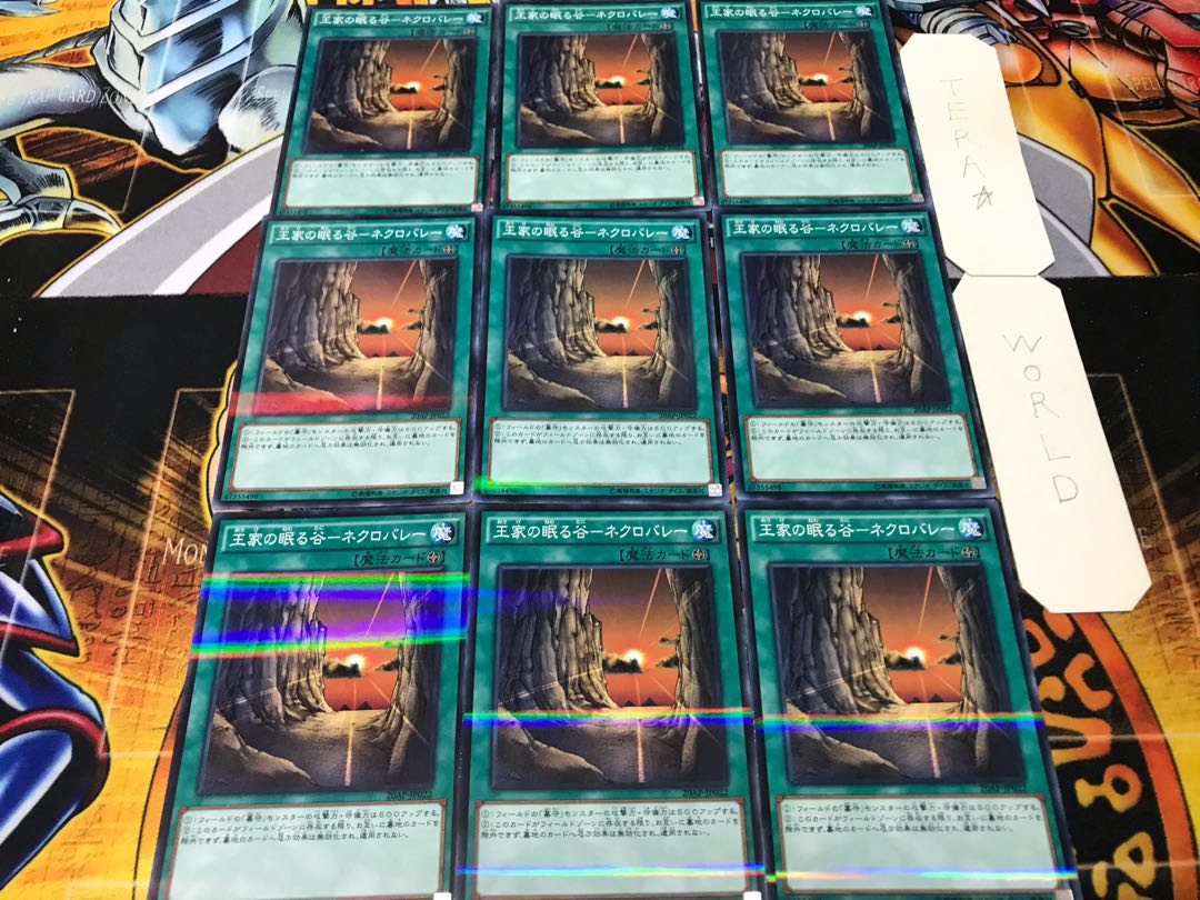 王家の眠る谷-ネクロバレー ノーマルパラレル 9枚セット てら