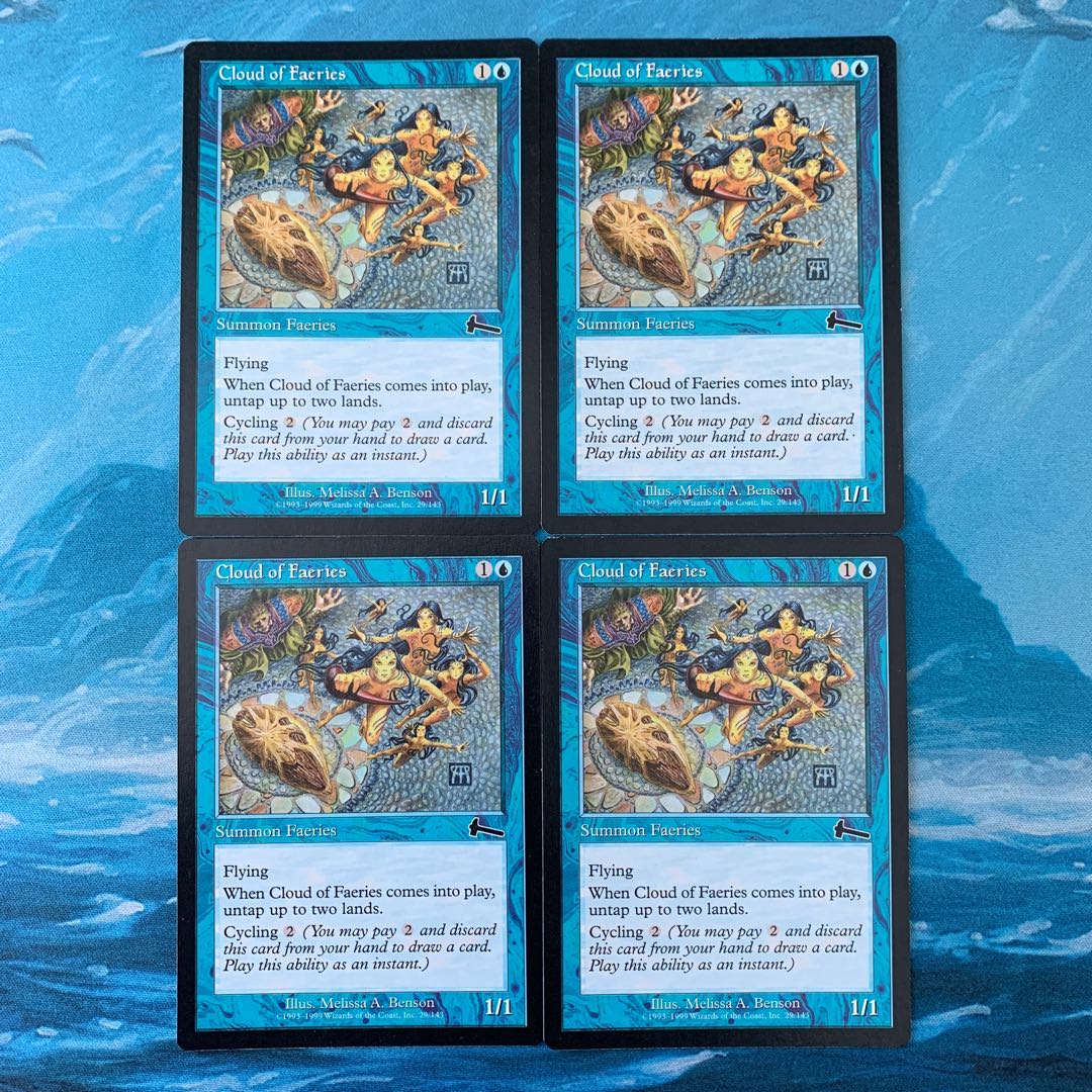 *MTG 4枚 フェアリーの大群