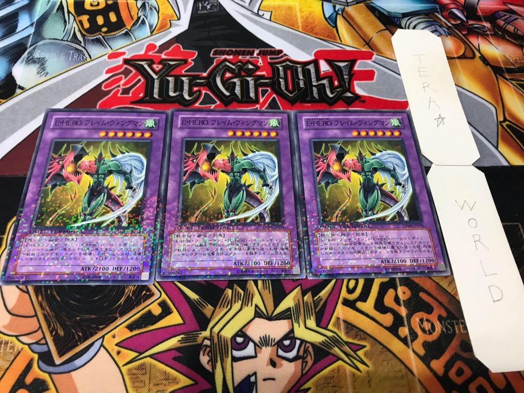 Elemental HERO Flame Wingman Duel Terminal 3-Piece Set - Terra