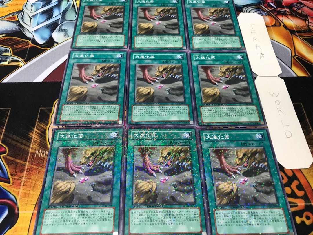 大進化薬 デュエルターミナル 9枚セット てら