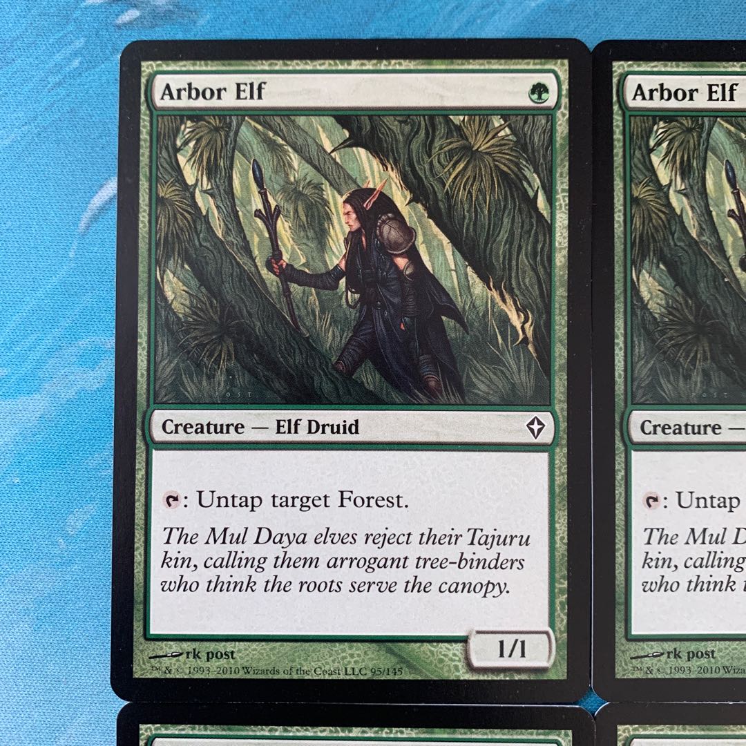 *MTG 4枚 東屋のエルフ