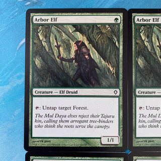 ＊MTG 4枚 東屋のエルフ