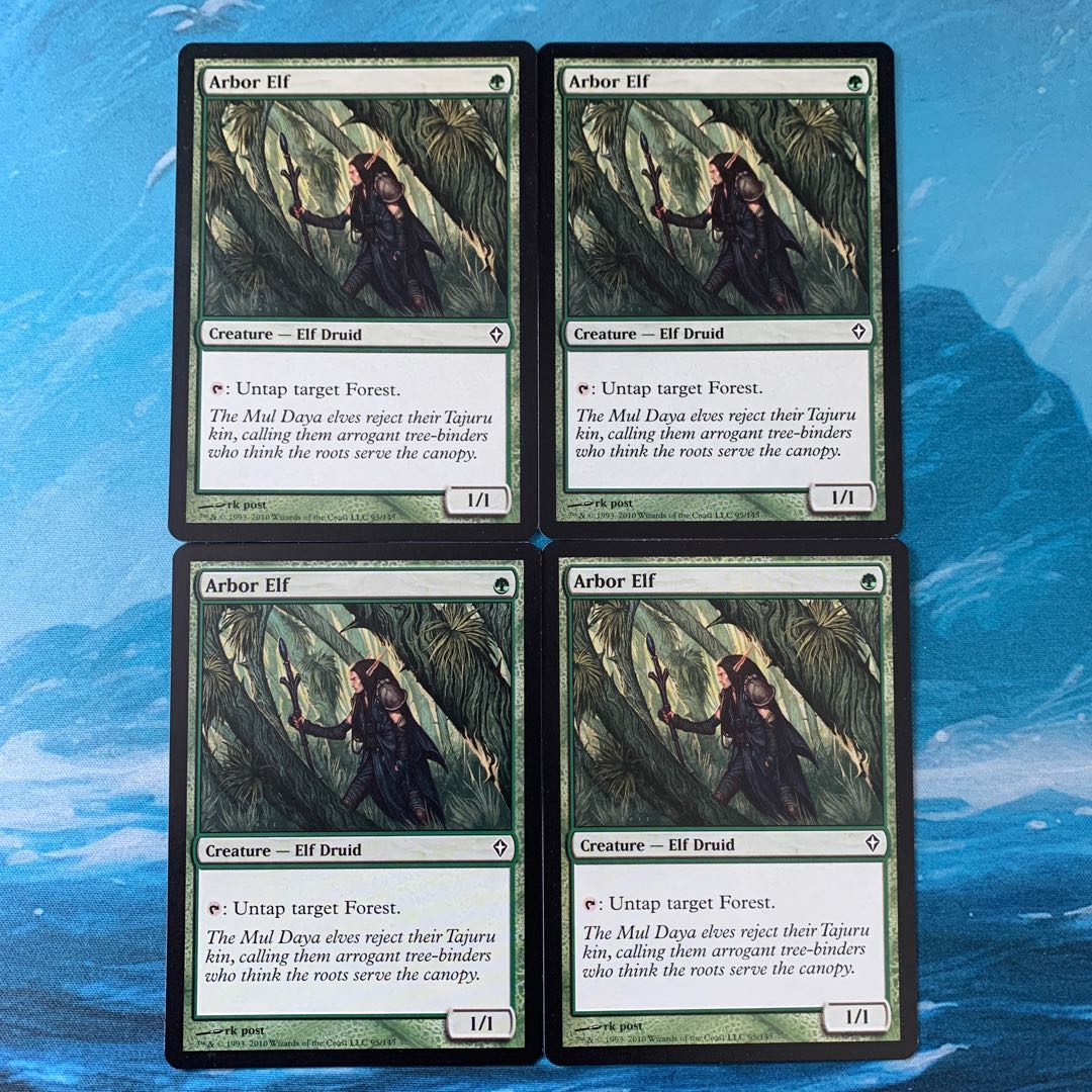 *MTG 4枚 東屋のエルフ