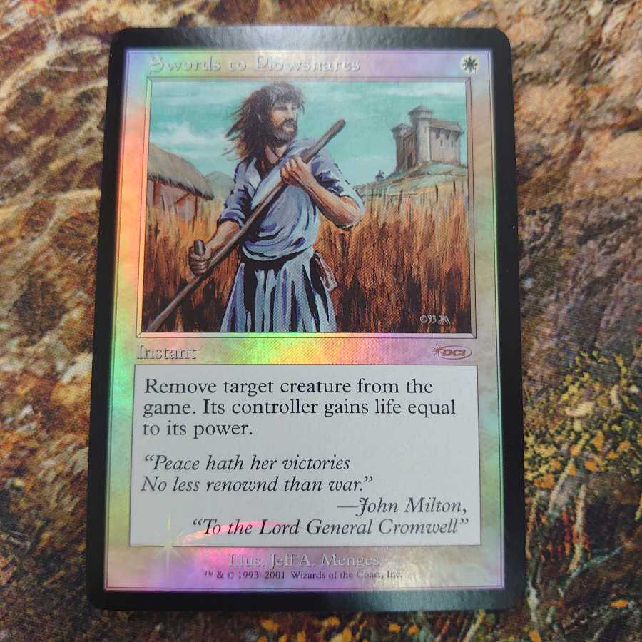 剣を鍬に FNM プロモ A