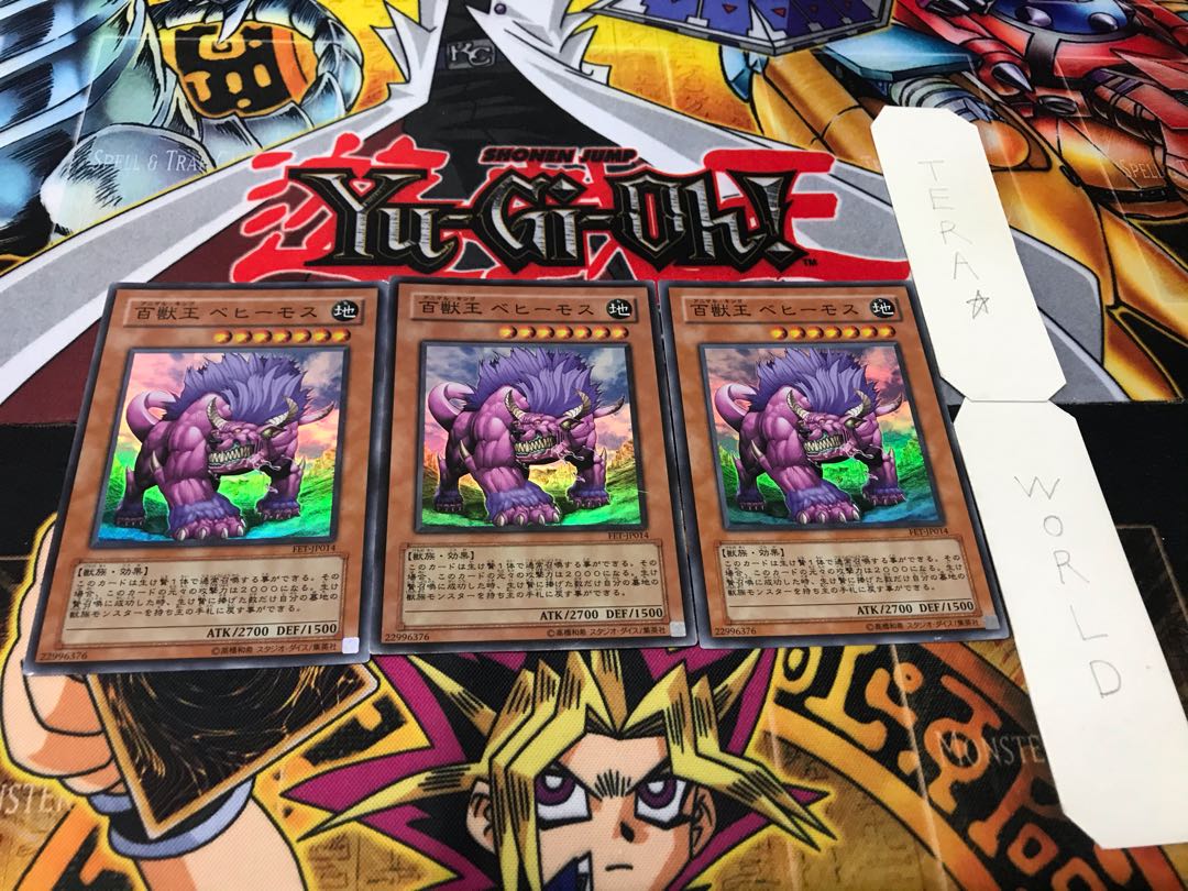 百獣王 ベヒーモス スーパー 3枚セット てら