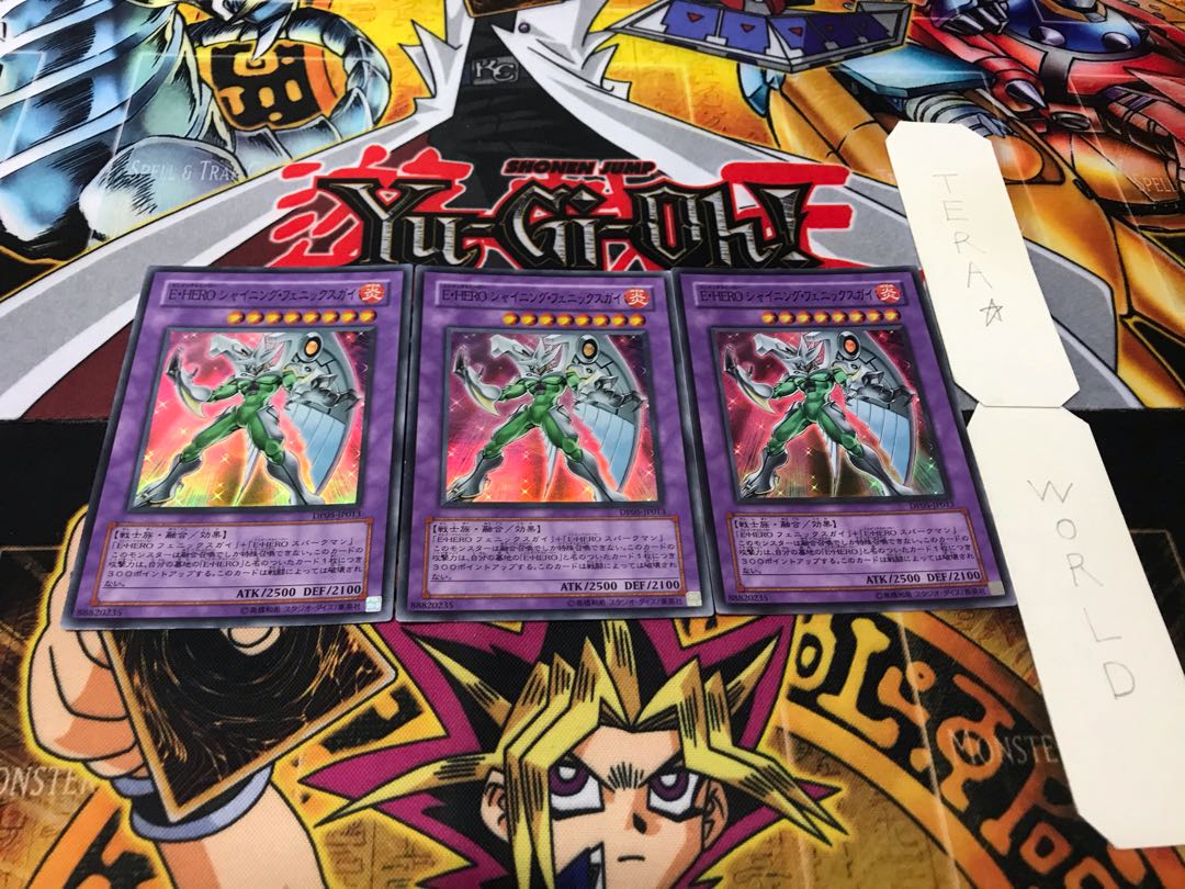 E-HERO Shining Phoenix Outside Super Set of 3, Tera