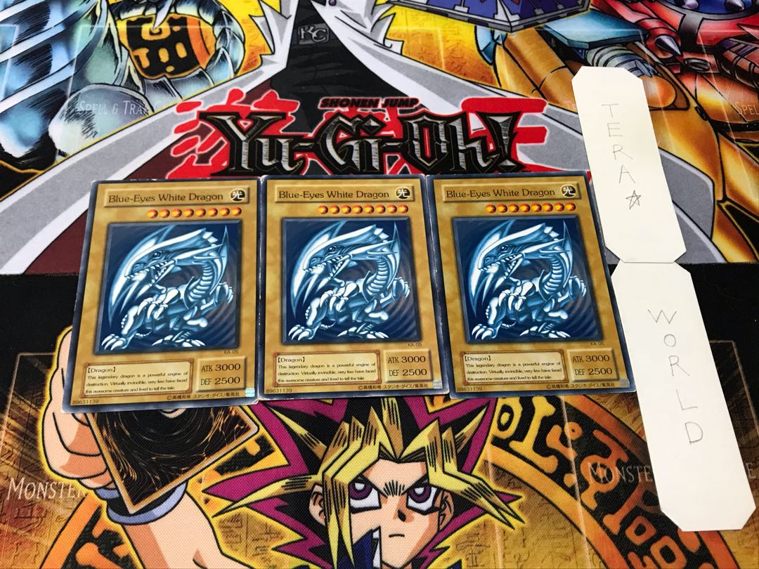 英語版 青眼の白龍 2期ver ノーマル 3枚セット てら