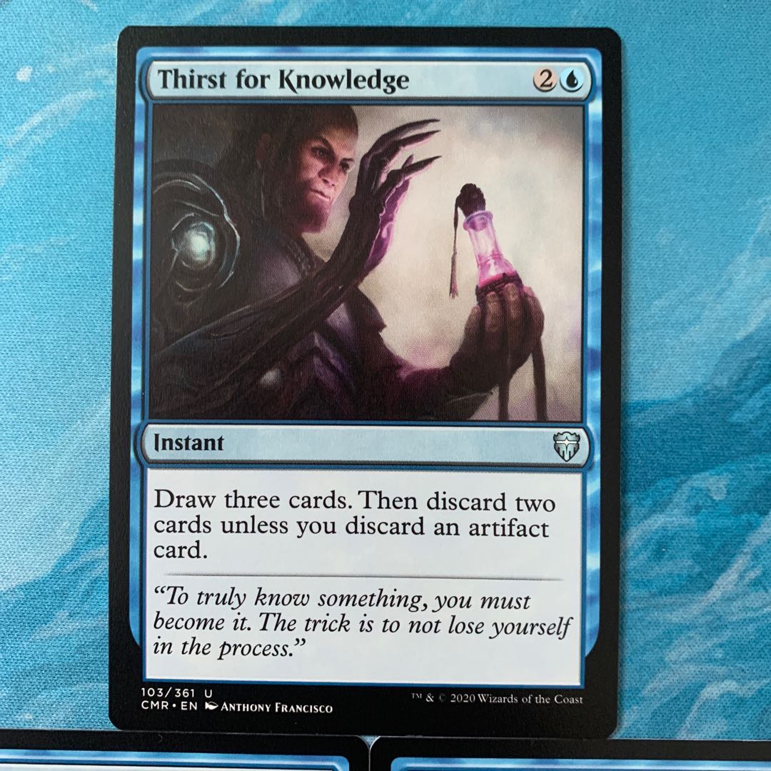 MTG 3 Thirst for Knowledge