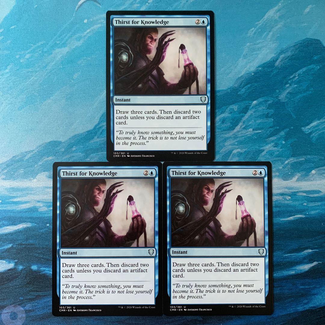 MTG 3 Thirst for Knowledge