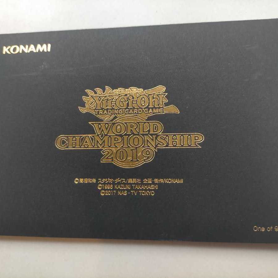 wcs2019 unopened envelope Yu-Gi-Oh Monster Reborn Red Eyes Millennium Rare 1BOX