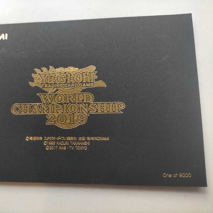 wcs2019 unopened envelope Yu-Gi-Oh Monster Reborn Red Eyes Millennium Rare 1BOX