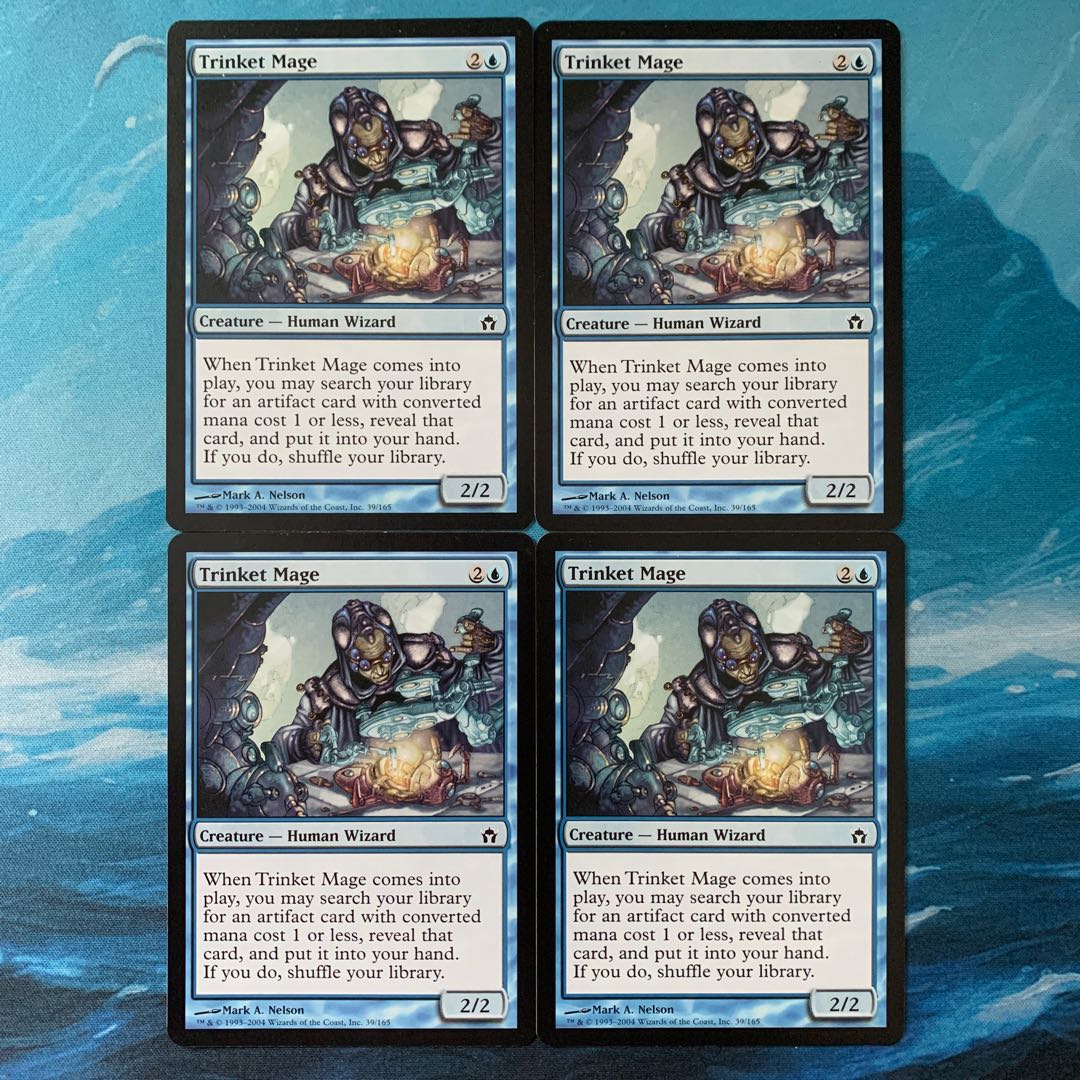 ＊MTG 4枚 粗石の魔道士