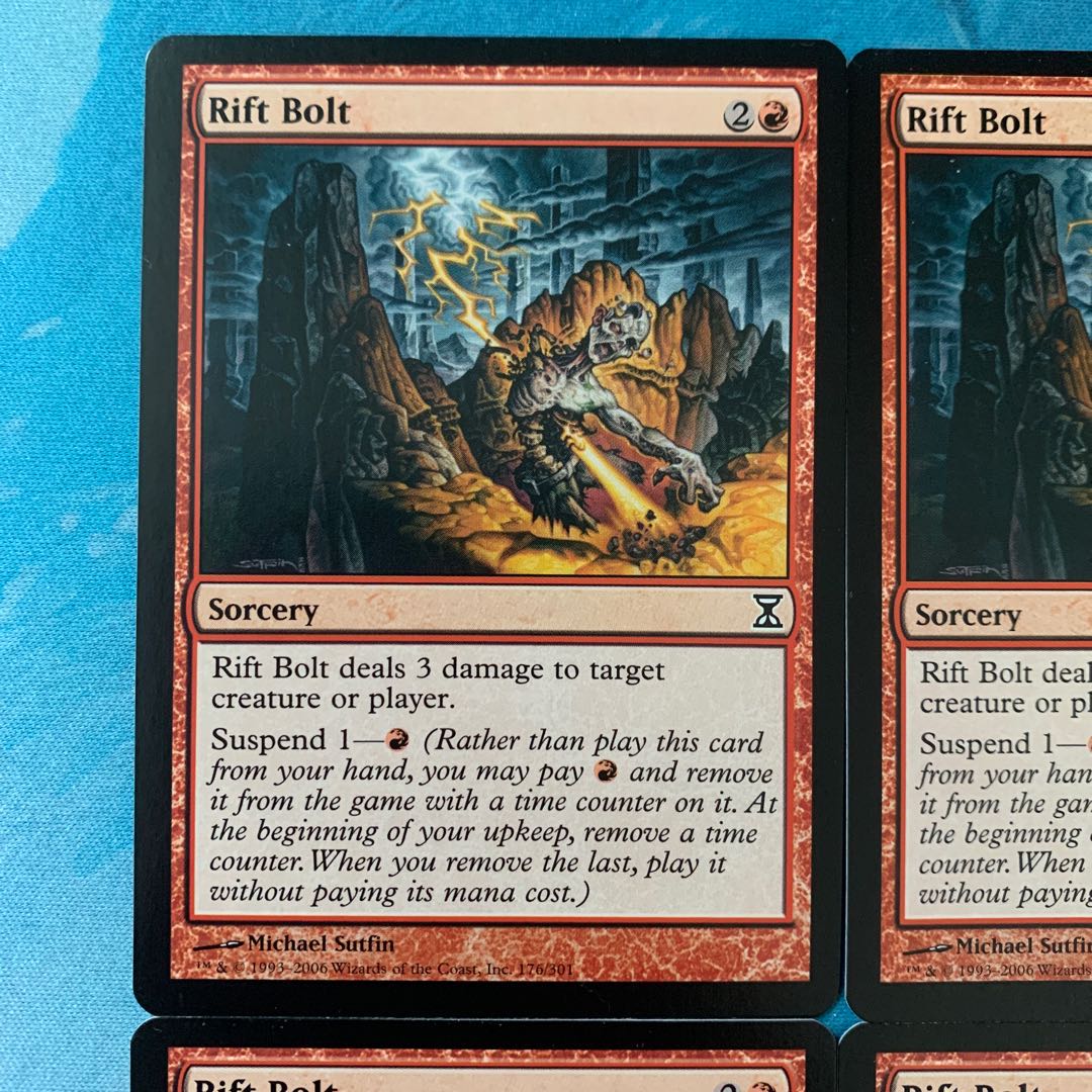 MTG 4 Rift Bolt