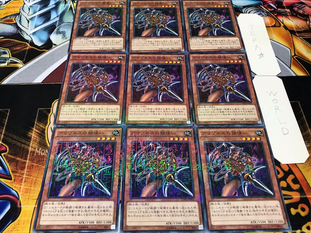 アマゾネスの鎖使い ミレニアム 9枚セット てら