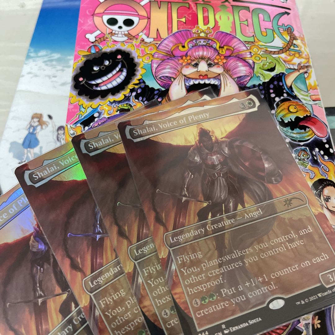 豊潤の声 シャライ 野獣の擁護者 ビビアン Foil 拡張 ワンピース99巻の通販 さやまさん Magi トレカ専用フリマアプリ