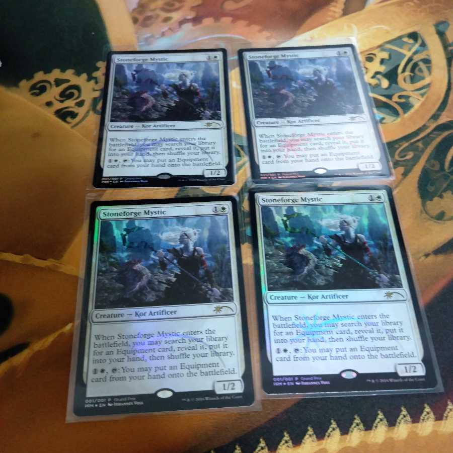 石鍛冶の神秘家 4枚セット