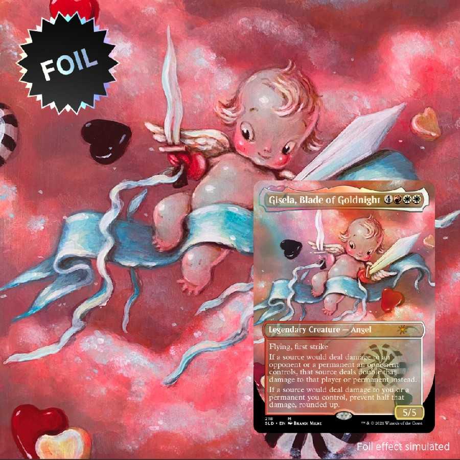 secret lair Valentine's Day 2021 foil