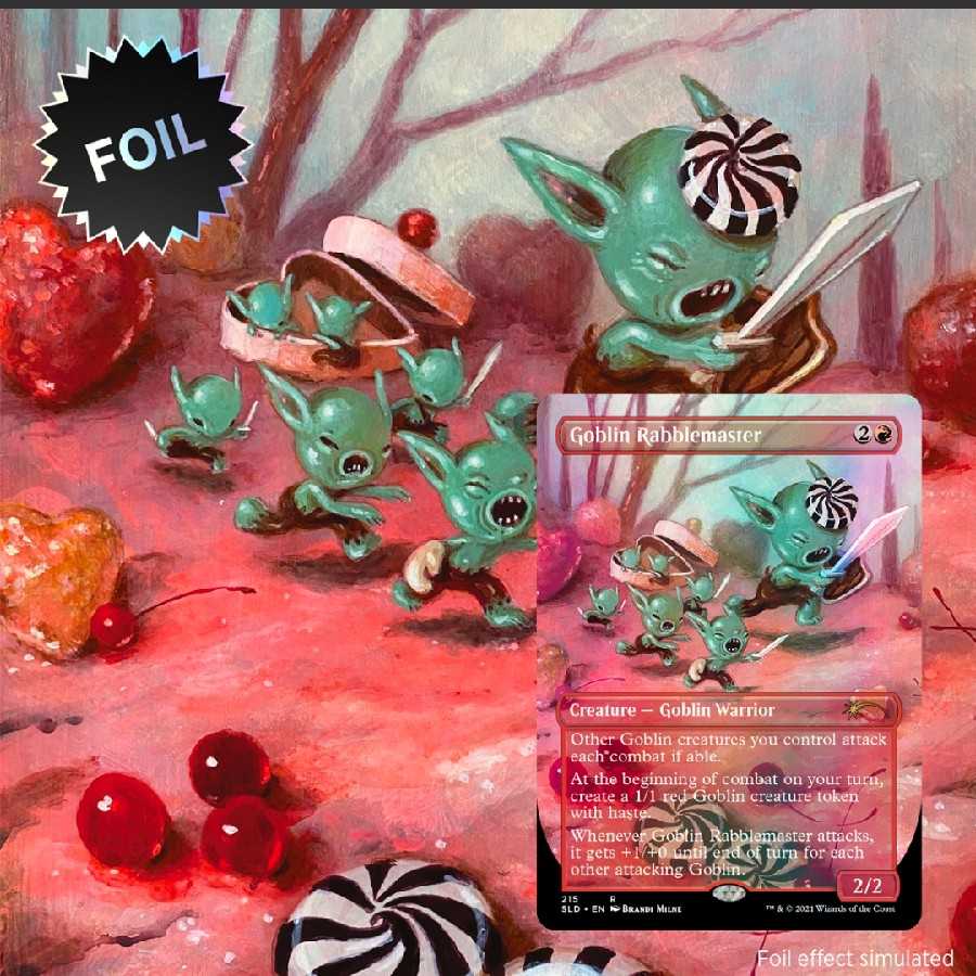 secret lair Valentine's Day 2021 foil