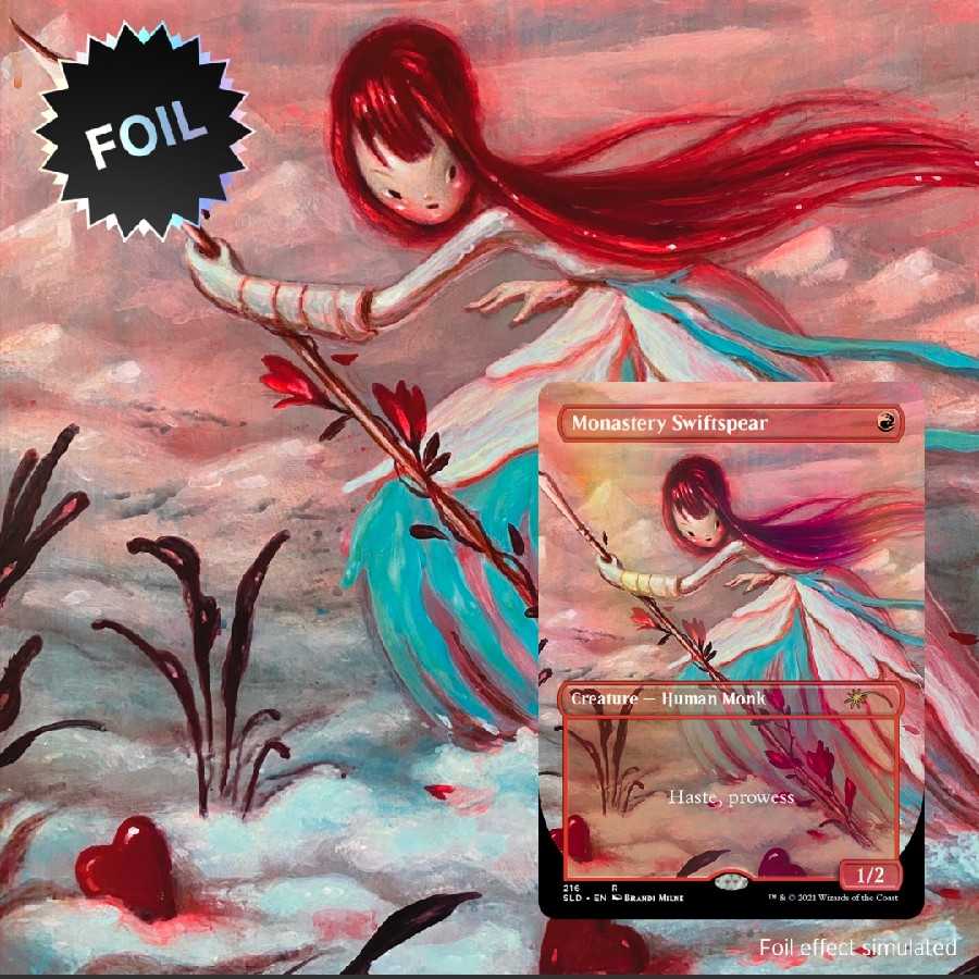 secret lair Valentine's Day 2021 foil