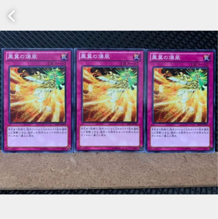 [Popotan] Yu-Gi-Oh! 3230 Phoenix Wing Wind Blast 3 pieces Normal