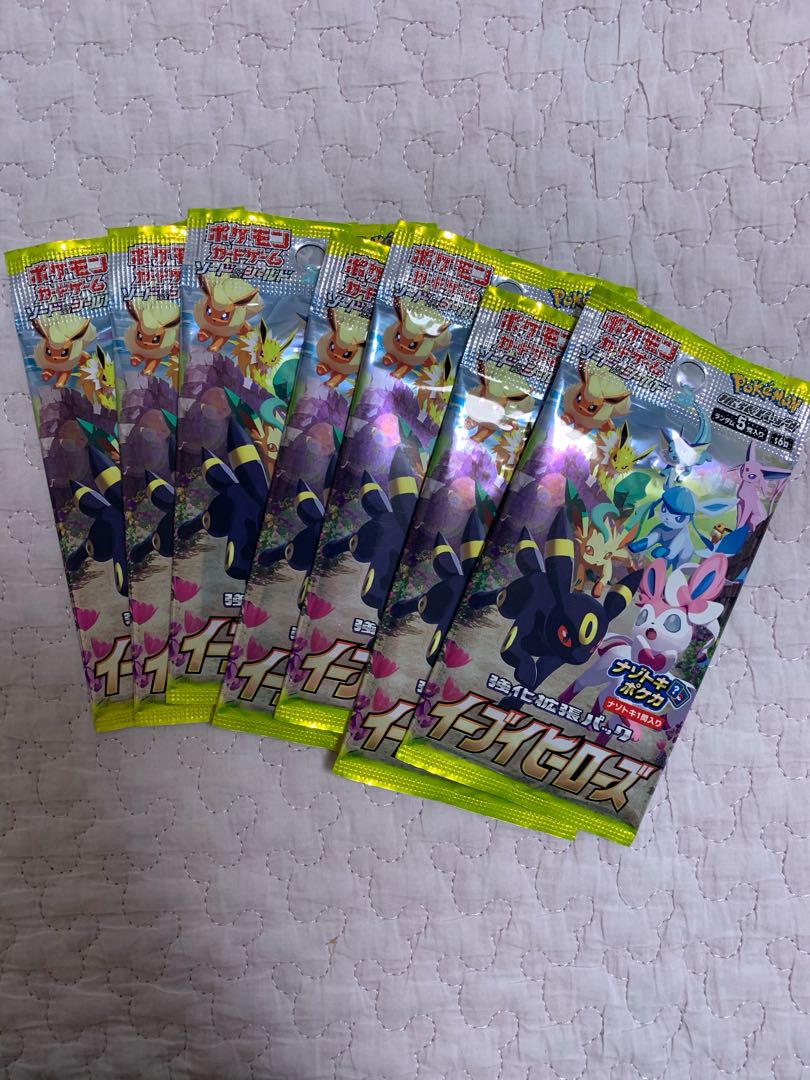 イーブイヒーローズ 未開封7パック