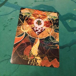 稲妻　アートカード【箔押し】