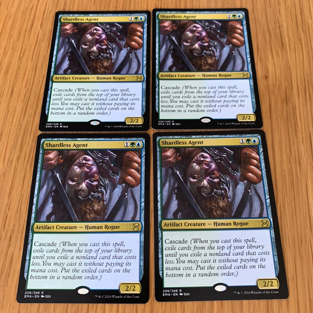 断片無き工作員　英4枚セット