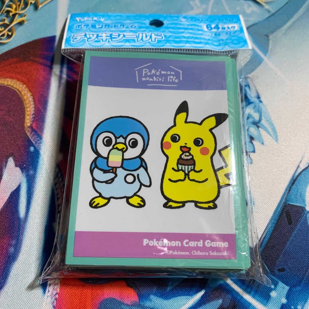 Pokemon のんびりライフ 64枚 デッキシールド スリーブ 開封済み